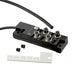 802-10M NC032 by Alpha Wire - M8 PLASTIC 4PORT 1SIG LED
