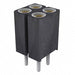 803-87-004-10-004101 by Preci-Dip - CONNECTOR SOCKET 4POS 0.1 GOLD PCB