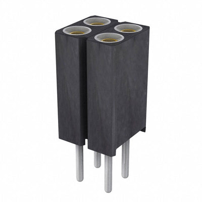 803-87-004-10-005101 by Preci-Dip - CONNECTOR SOCKET 4POS 0.1 GOLD PCB