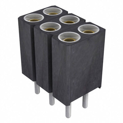 803-87-006-10-001101 by Preci-Dip - CONNECTOR SOCKET 6POS 0.1 GOLD PCB