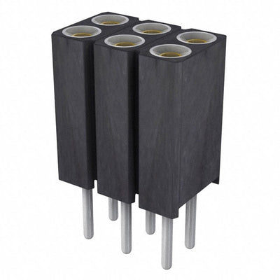 803-87-006-10-005101 by Preci-Dip - CONNECTOR SOCKET 6POS 0.1 GOLD PCB