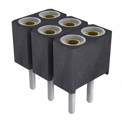 803-87-006-10-012101 by Preci-Dip - CONNECTOR SOCKET 6POS 0.1 GOLD PCB