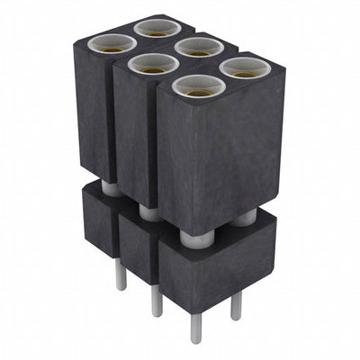 803-87-006-10-216101 by Preci-Dip - CONNECTOR SOCKET 6POS 0.1 GOLD PCB