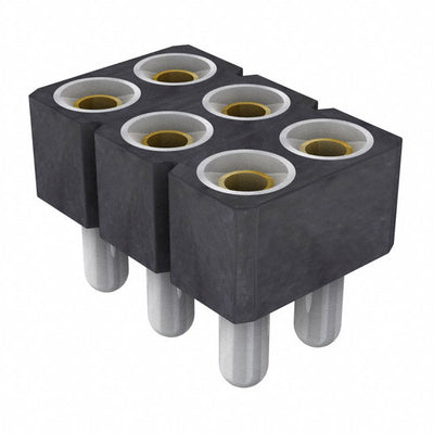 803-83-006-10-268101 by Preci-Dip - CONNECTOR SOCKET 6POS 0.1 GOLD PCB