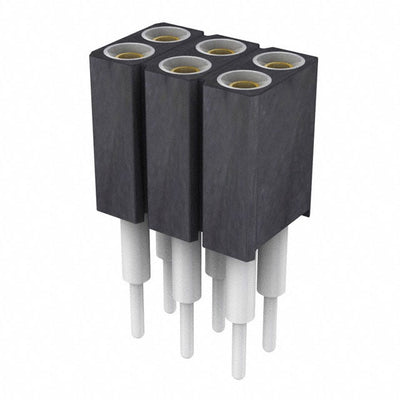 803-87-006-10-269101 by Preci-Dip - CONNECTOR SOCKET 6POS 0.1 GOLD PCB