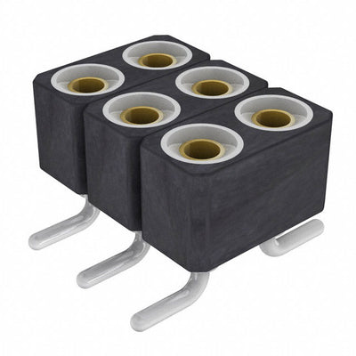 803-83-006-30-002101 by Preci-Dip - CONNECTOR SOCKET 6POS 0.1 GOLD SMD