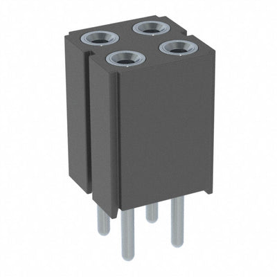 803-99-004-10-001000 by Mill-Max Manufacturing Corp. - CONNECTOR RECPT 4POS 0.1 TIN-LEAD PCB