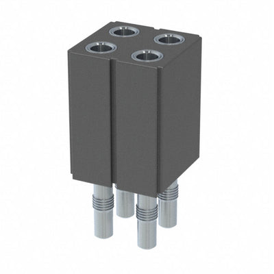 803-99-004-62-001000 by Mill-Max Manufacturing Corp. - CONNECTOR RECPT 4POS 0.1 TIN-LEAD PCB