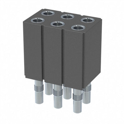 803-99-006-62-001000 by Mill-Max Manufacturing Corp. - CONNECTOR RECPT 6POS 0.1 TIN-LEAD PCB