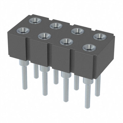 803-99-008-10-002000 by Mill-Max Manufacturing Corp. - CONNECTOR RECPT 8POS 0.1 TIN-LEAD PCB