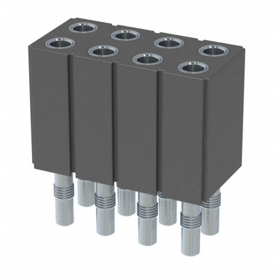 803-99-008-62-001000 by Mill-Max Manufacturing Corp. - CONNECTOR RECPT 8POS 0.1 TIN-LEAD PCB