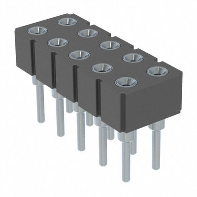 803-99-010-10-002000 by Mill-Max Manufacturing Corp. - CONNECTOR RECPT 10POS 0.1 TIN-LEAD PCB