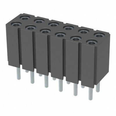 803-99-012-10-004000 by Mill-Max Manufacturing Corp. - CONNECTOR RECPT 12POS 0.1 TIN-LEAD PCB