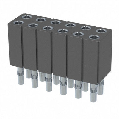 803-99-012-61-001000 by Mill-Max Manufacturing Corp. - CONNECTOR RECPT 12POS 0.1 TIN-LEAD PCB