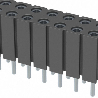 803-99-014-10-004000 by Mill-Max Manufacturing Corp. - CONNECTOR RECPT 14POS 0.1 TIN-LEAD PCB
