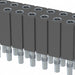 803-99-074-61-001000 by Mill-Max Manufacturing Corp. - CONNECTOR RECPT 74POS 0.1 TIN-LEAD PCB