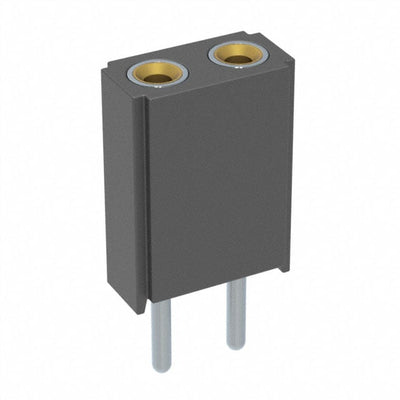803-93-002-10-001000 by Mill-Max Manufacturing Corp. - CONNECTOR RECPT 2POS GOLD PCB