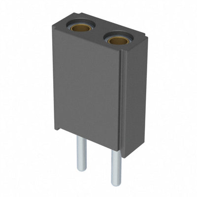 803-41-002-10-004000 by Mill-Max Manufacturing Corp. - CONNECTOR RECPT 2POS GOLD PCB