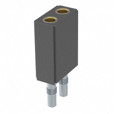 803-93-002-61-001000 by Mill-Max Manufacturing Corp. - CONNECTOR RECPT 2POS GOLD PCB