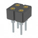 803-43-004-10-003000 by Mill-Max Manufacturing Corp. - CONNECTOR RECPT 4POS 0.1 GOLD PCB