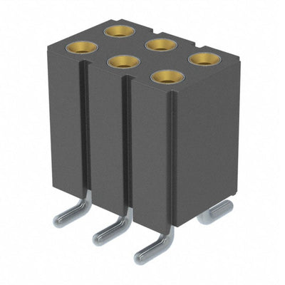 803-91-006-30-001000 by Mill-Max Manufacturing Corp. - CONNECTOR RECPT 6POS 0.1 GOLD SMD