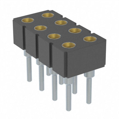803-91-008-10-002000 by Mill-Max Manufacturing Corp. - CONNECTOR RECPT 8POS 0.1 GOLD PCB