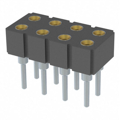 803-41-008-10-003000 by Mill-Max Manufacturing Corp. - CONNECTOR RECPT 8POS 0.1 GOLD PCB
