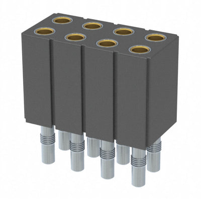 803-91-008-61-001000 by Mill-Max Manufacturing Corp. - CONNECTOR RECPT 8POS 0.1 GOLD PCB