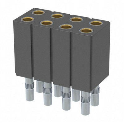 803-41-008-61-001000 by Mill-Max Manufacturing Corp. - CONNECTOR RECPT 8POS 0.1 GOLD PCB