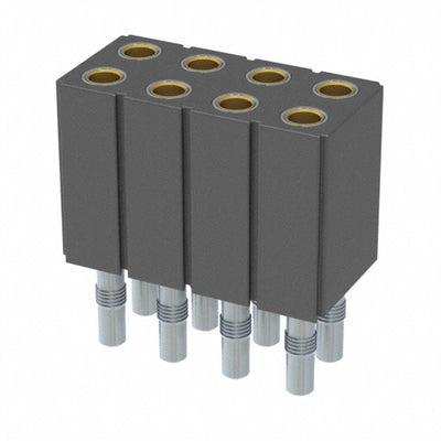 803-91-008-62-001000 by Mill-Max Manufacturing Corp. - CONNECTOR RECPT 8POS 0.1 GOLD PCB