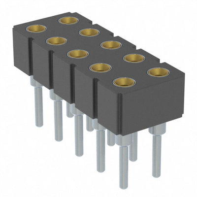 803-93-010-10-002000 by Mill-Max Manufacturing Corp. - CONNECTOR RECPT 10POS 0.1 GOLD PCB