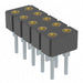803-43-010-10-002000 by Mill-Max Manufacturing Corp. - CONNECTOR RECPT 10POS 0.1 GOLD PCB
