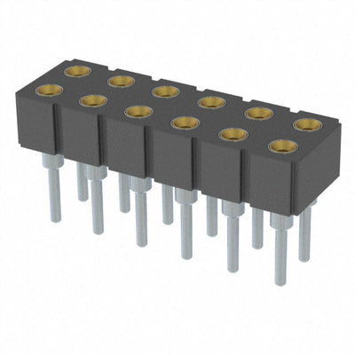 803-43-012-10-003000 by Mill-Max Manufacturing Corp. - CONNECTOR RECPT 12POS 0.1 GOLD PCB