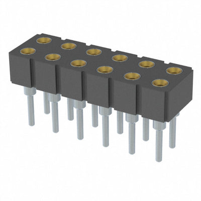 803-41-012-10-003000 by Mill-Max Manufacturing Corp. - CONNECTOR RECPT 12POS 0.1 GOLD PCB