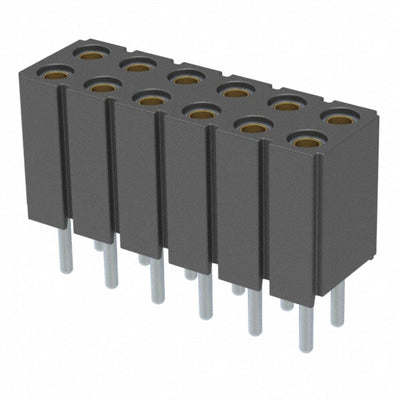 803-43-012-10-004000 by Mill-Max Manufacturing Corp. - CONNECTOR RECPT 12POS 0.1 GOLD PCB