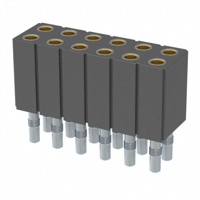 803-93-012-61-001000 by Mill-Max Manufacturing Corp. - CONNECTOR RECPT 12POS 0.1 GOLD PCB