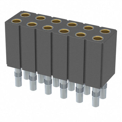 803-91-012-62-001000 by Mill-Max Manufacturing Corp. - CONNECTOR RECPT 12POS 0.1 GOLD PCB