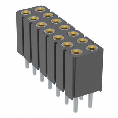803-91-014-10-001000 by Mill-Max Manufacturing Corp. - CONNECTOR RECPT 14POS 0.1 GOLD PCB
