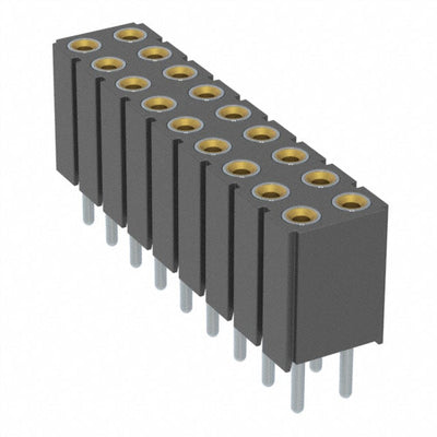 803-41-018-10-001000 by Mill-Max Manufacturing Corp. - CONNECTOR RECPT 18POS 0.1 GOLD PCB