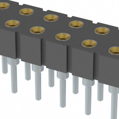 803-91-056-10-002000 by Mill-Max Manufacturing Corp. - CONNECTOR RECPT 56POS 0.1 GOLD PCB