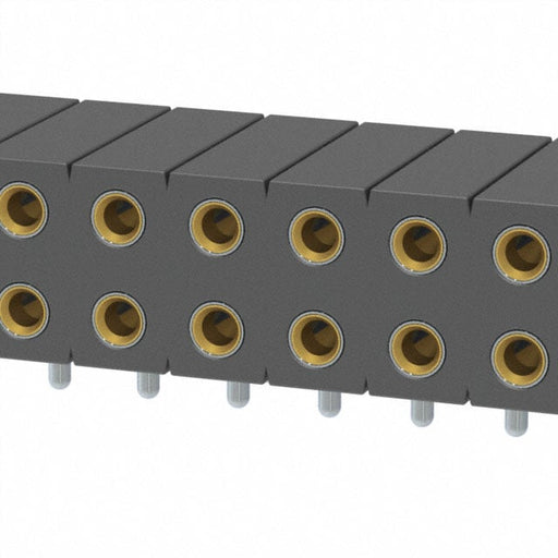 803-47-056-20-001000 by Mill-Max Manufacturing Corp. - CONNECTOR RECPT 56POS 0.1 GOLD PCB R/A