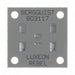 803117 by Bergquist - SQUARE THERM CLAD BRD LUXEON REB