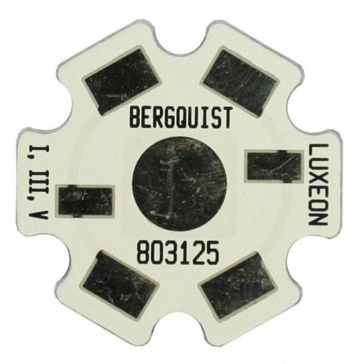 803125 by Bergquist - STAR THERMAL CLAD BOARD LUXEON I