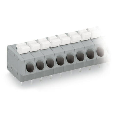804-108 by WAGO Corporation - PCB TERMINAL BLOCK; PUSH-BUTTON;