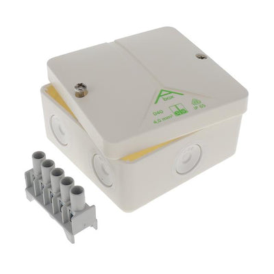 804-107 by Altech Corporation - JUNCTION BOX PLASTIC WHITE