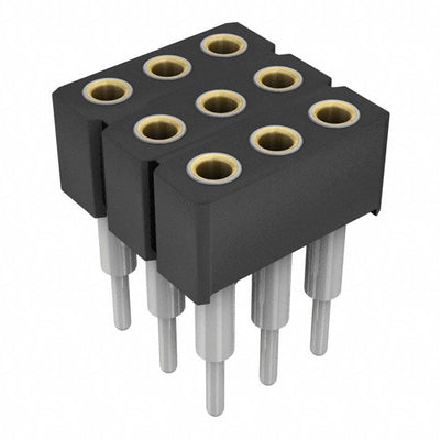 805-87-009-10-003101 by Preci-Dip - CONNECTOR SOCKET 9POS 0.1 GOLD PCB