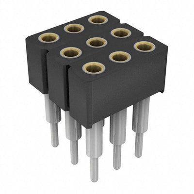 805-87-009-10-005101 by Preci-Dip - CONNECTOR SOCKET 9POS 0.1 GOLD PCB
