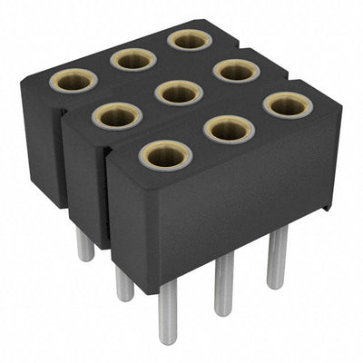 805-83-009-10-012101 by Preci-Dip - CONNECTOR SOCKET 9POS 0.1 GOLD PCB