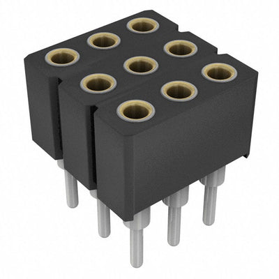 805-83-009-10-132101 by Preci-Dip - CONNECTOR SOCKET 9POS 0.1 GOLD PCB