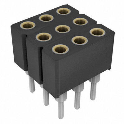 805-87-009-10-132101 by Preci-Dip - CONNECTOR SOCKET 9POS 0.1 GOLD PCB
